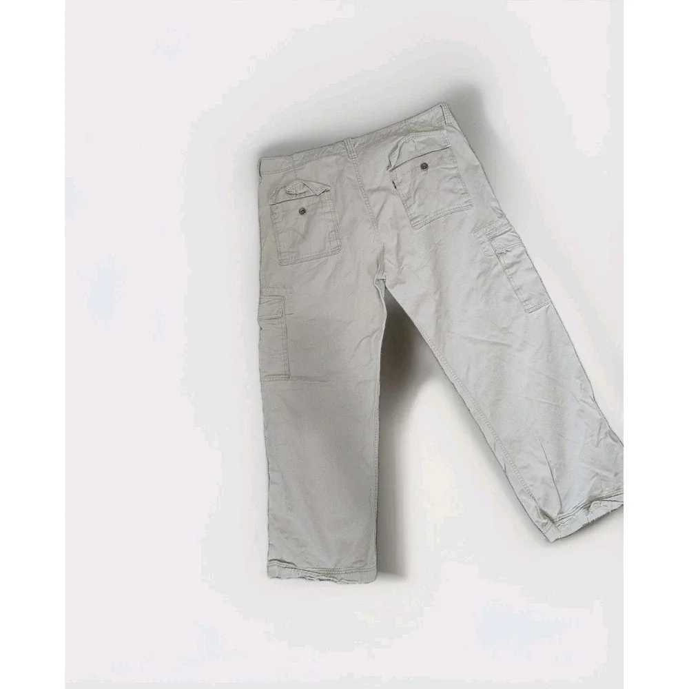 Levis Cargo Pants Mens 40 x 32 Workwear Loose‎ Straight khaki red tab Cotton